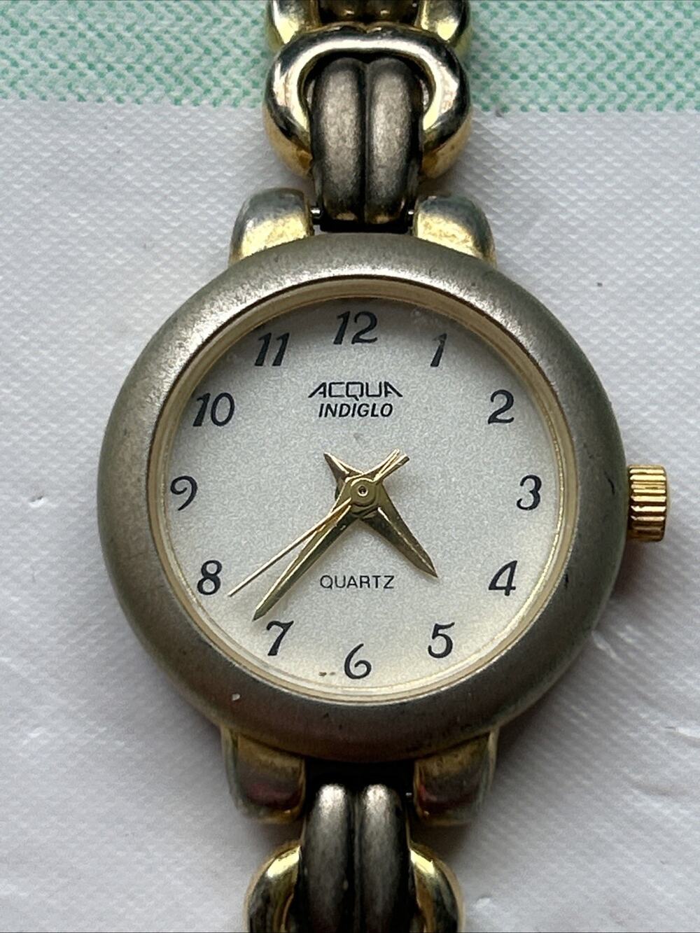 Acqua Indiglo Two Tone Women’s Quartz Watch